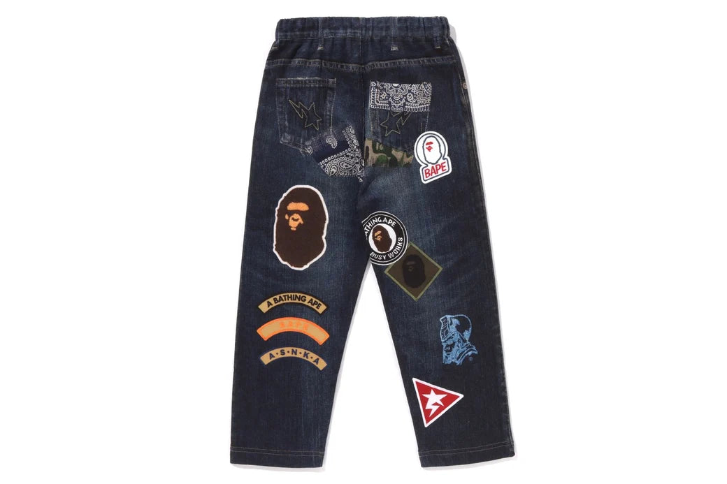 BAPE EMBLEM DENIM