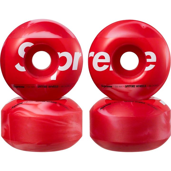 Supreme®/Spitfire® Shop Wheels (Set of 4) — Multicolor