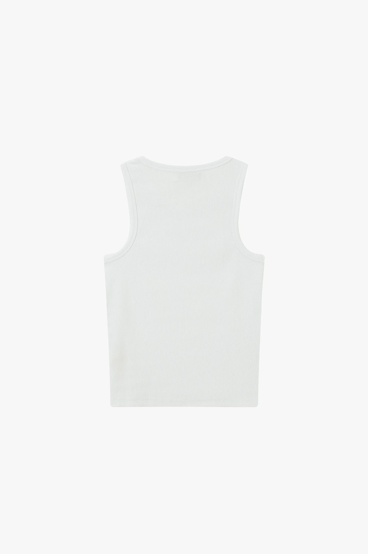 Mon Amour Tank Top White