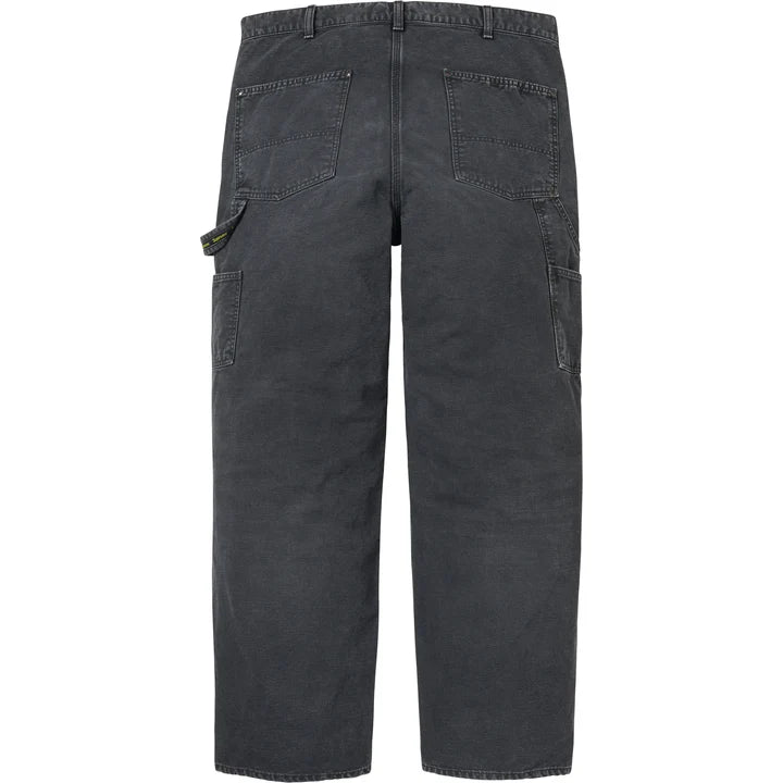 Worn Double Knee Painter Pant — Black