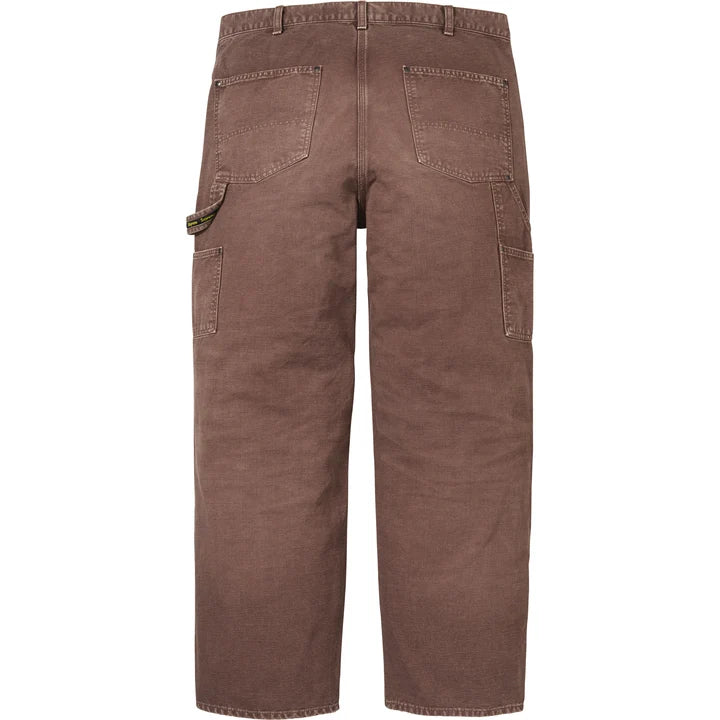 Worn Double Knee Painter Pant — Brown