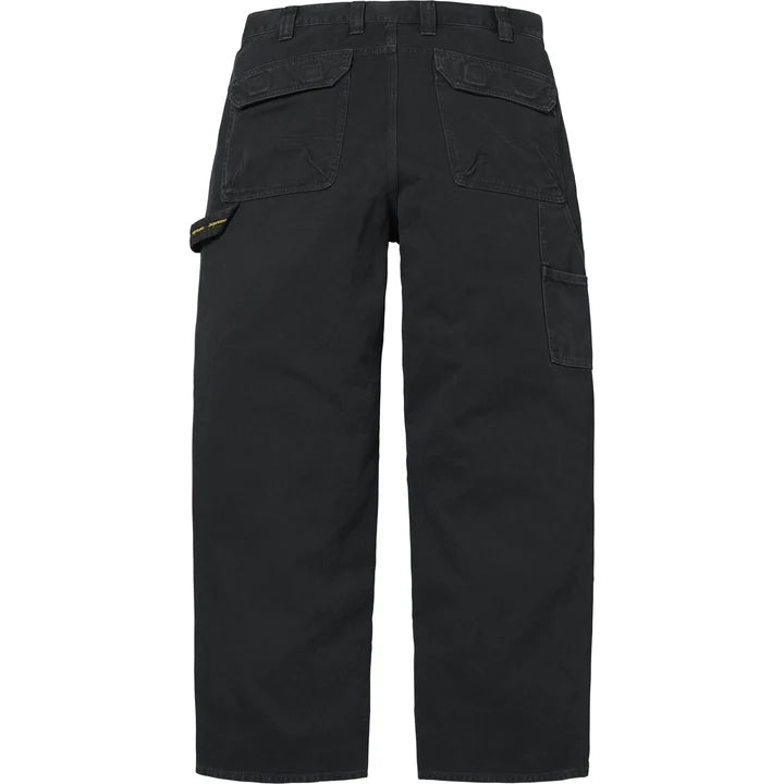 Double Knee Utility Pant — Black