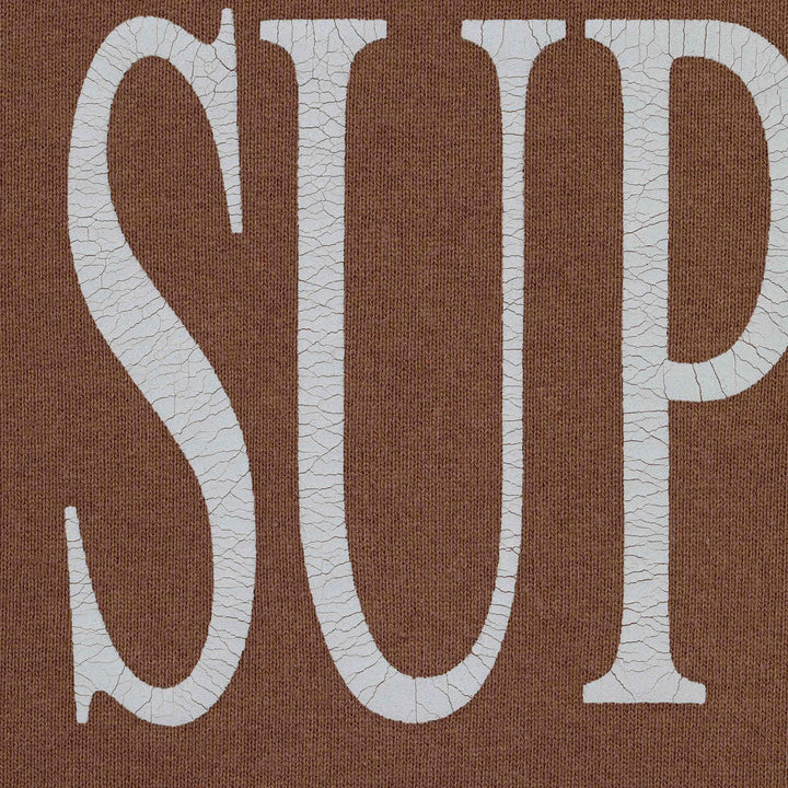 Capital Hooded Sweatshirt — Brown