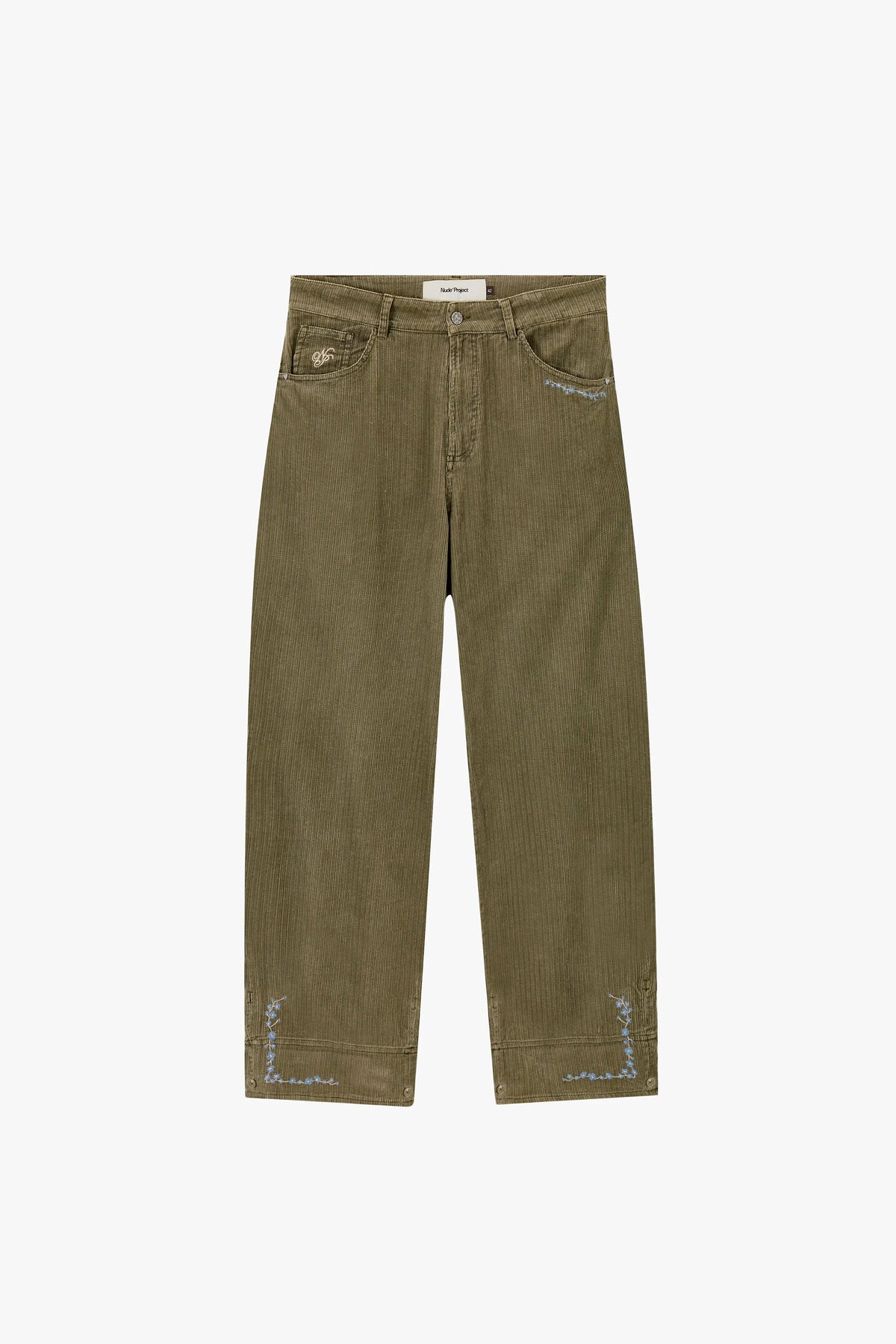 Director Corduroy Pants Green