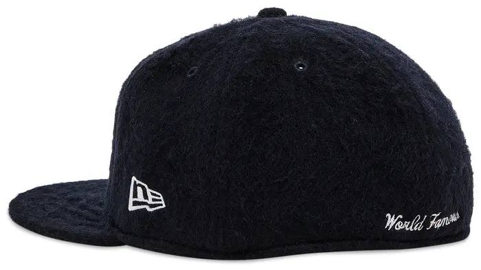 SUPREME MOHAIR BOX LOGO NEW ERA 'NAVY