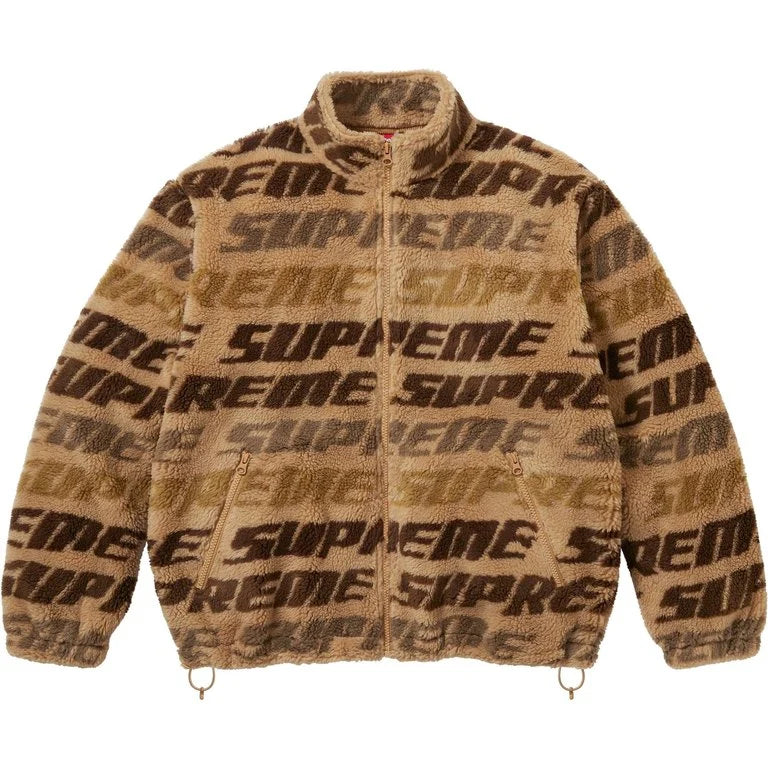 Repeat Jacquard Fleece Jacket