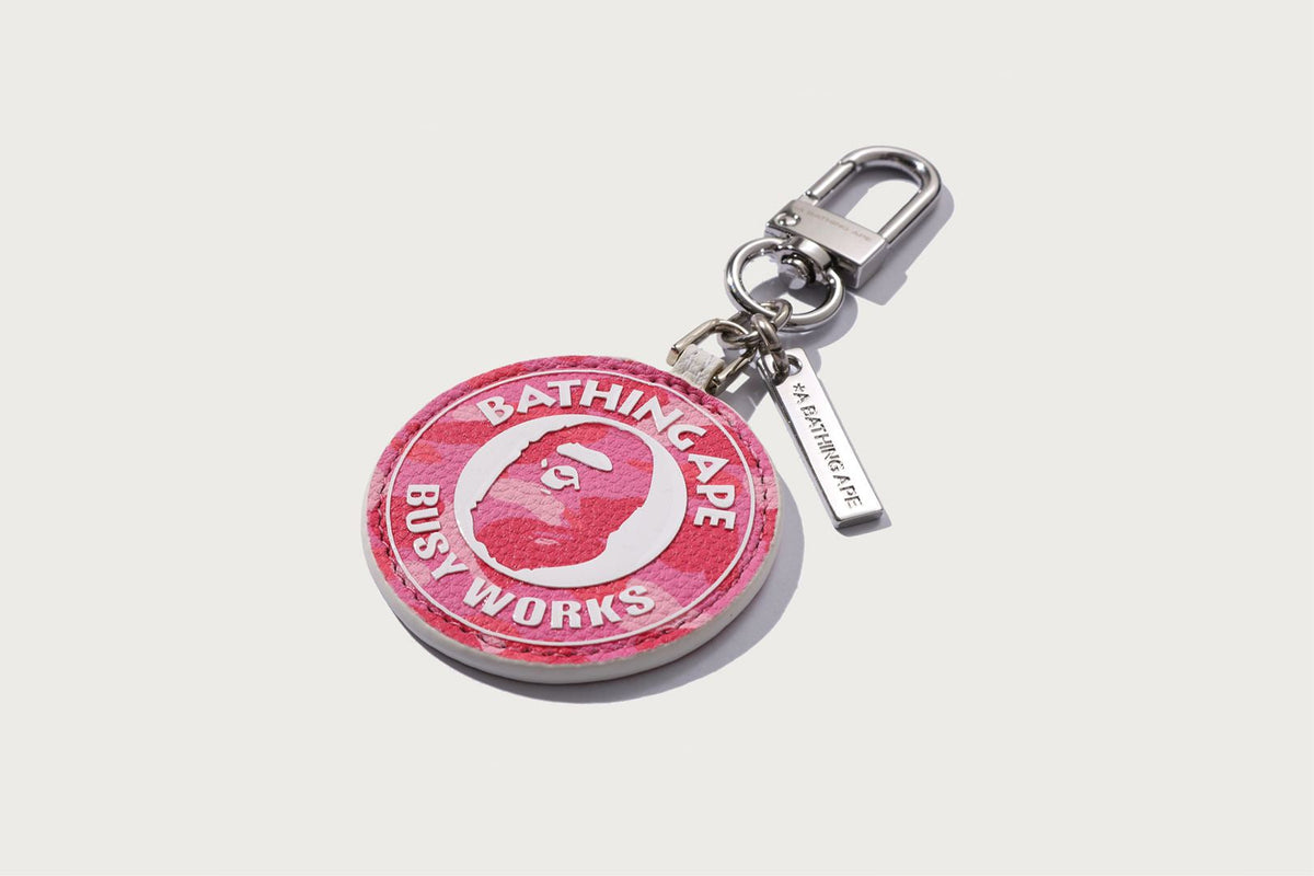 COLOR CAMO BUSY WORKS SYNTHETIC KEYCHAIN