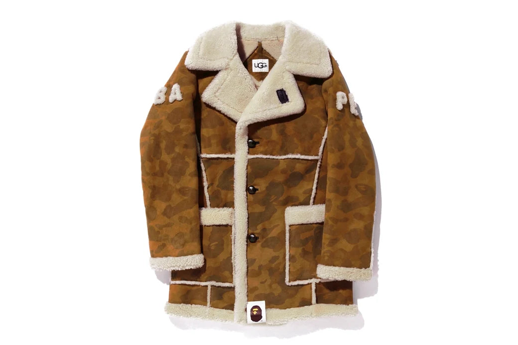 【 BAPE X UGG 】MOUTON COAT