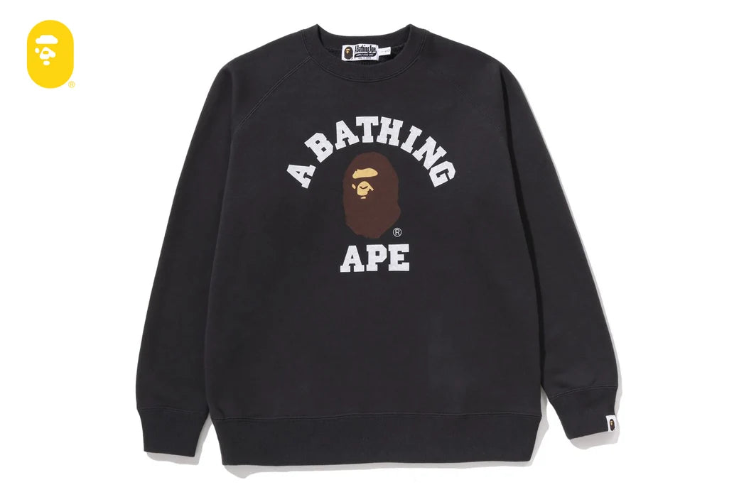 COLLEGE RELAXED FIT CREWNECK
