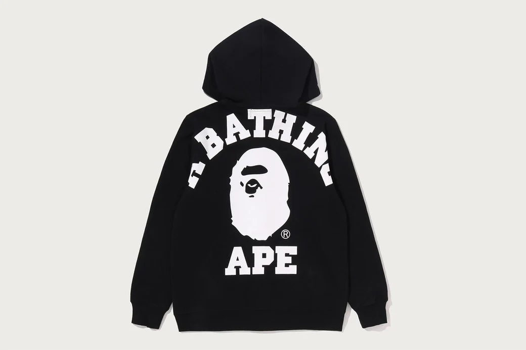 BIG COLLEGE ZIP HOODIE