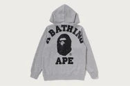 BIG COLLEGE ZIP HOODIE