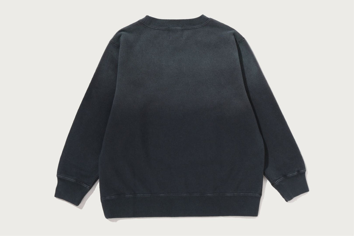 MILO SHARK FZH VINTAGE EFFECT CREWNECK SWEATSHIRT