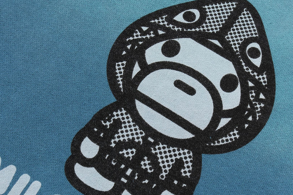 MILO SHARK FZH VINTAGE EFFECT CREWNECK SWEATSHIRT