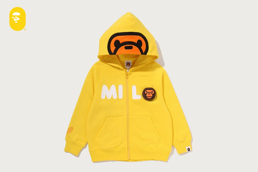 BABY MILO PLUSH DOLL ZIP HOODIE