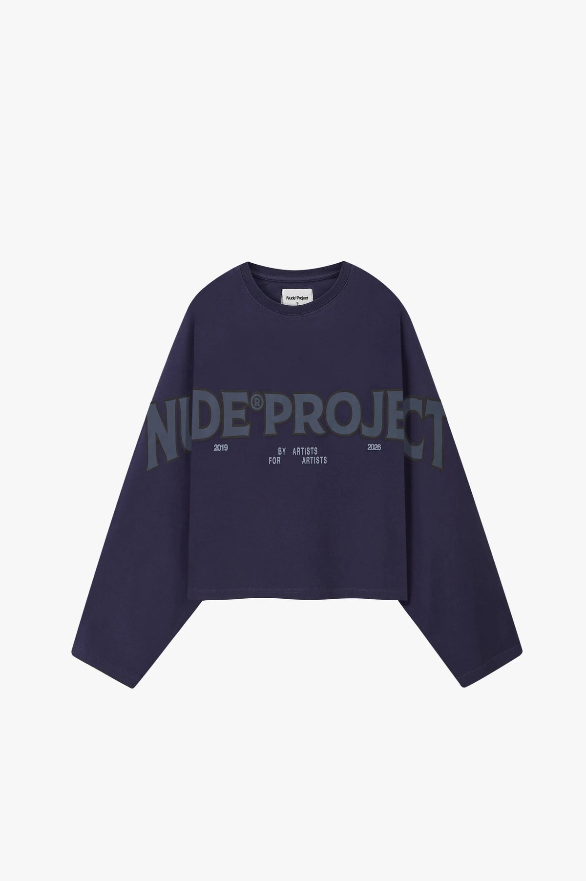 Macro Long-Sleeve Tee Navy