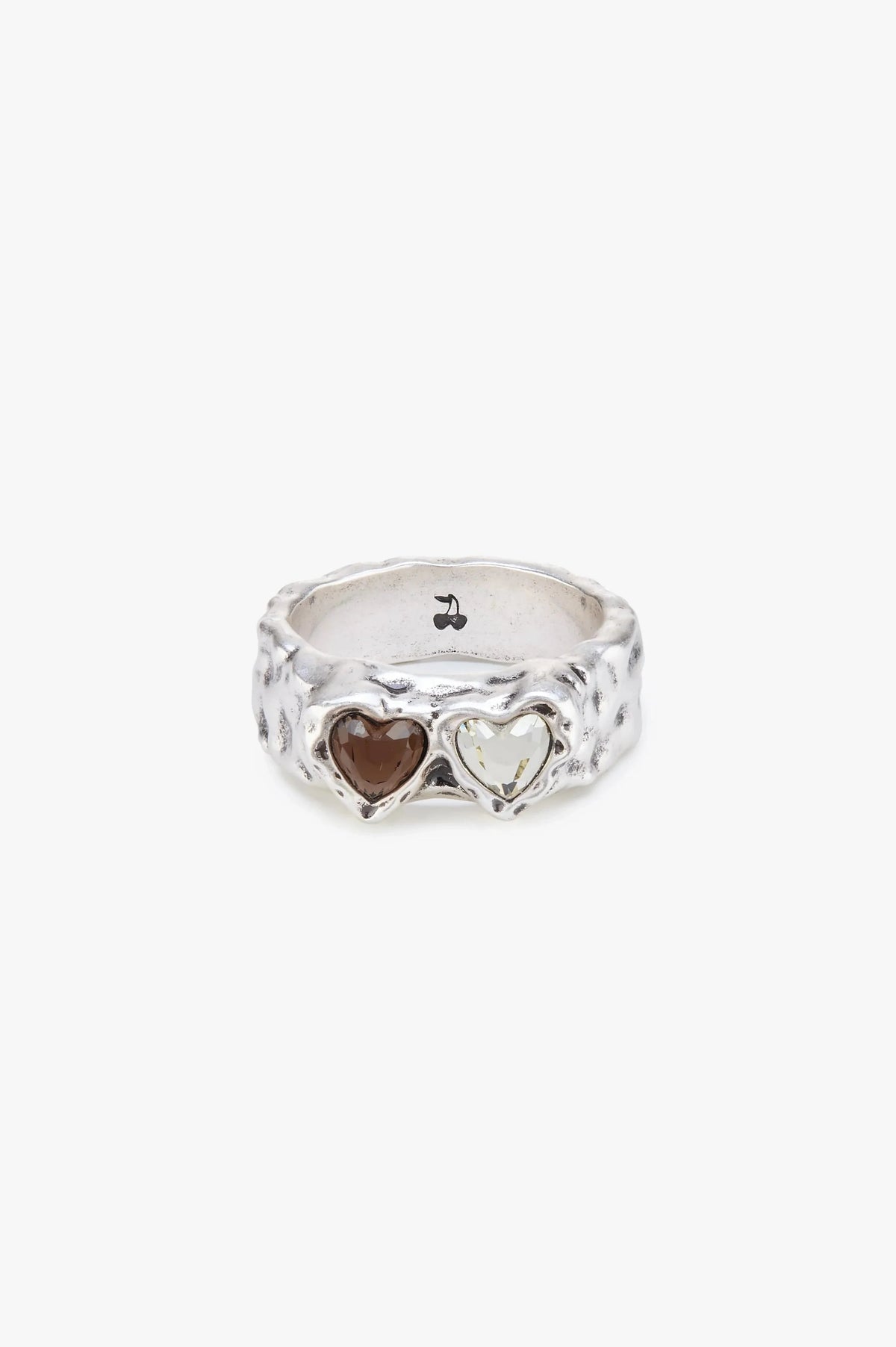 Hearts Ring Silver