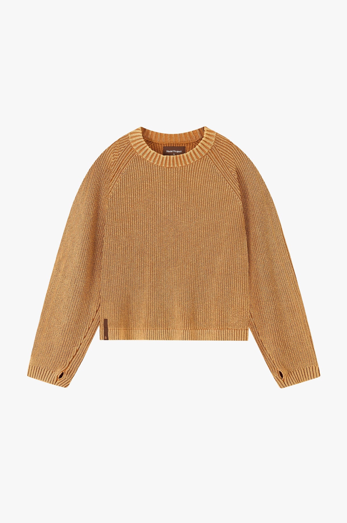 The Promotion Knit Sweater Dark Orange