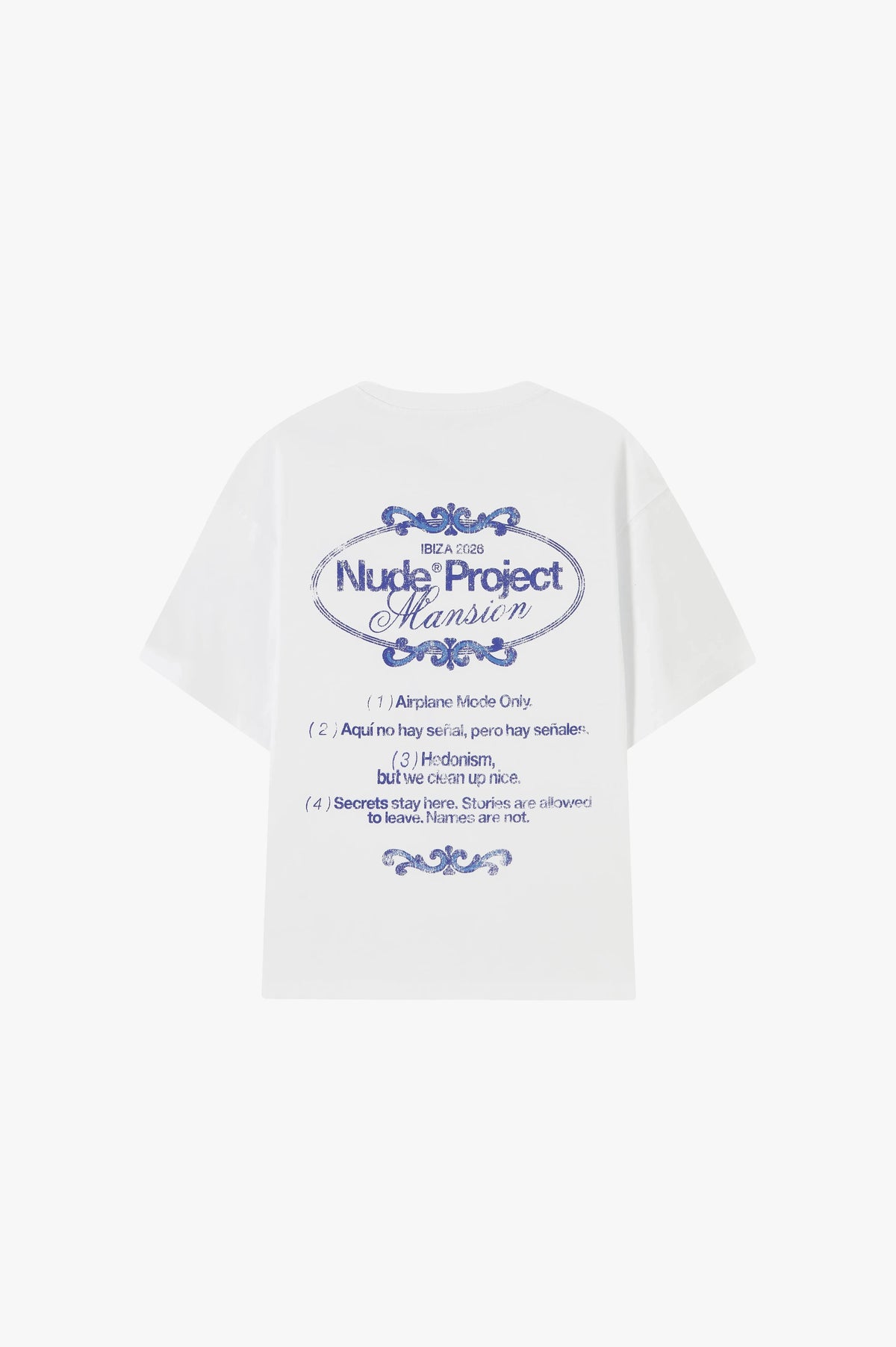 Hedonism Tee White