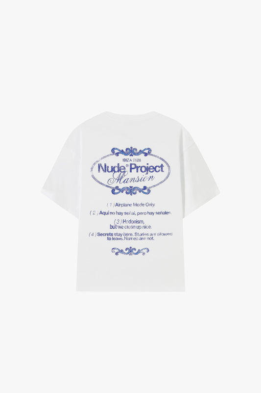 Hedonism Tee White