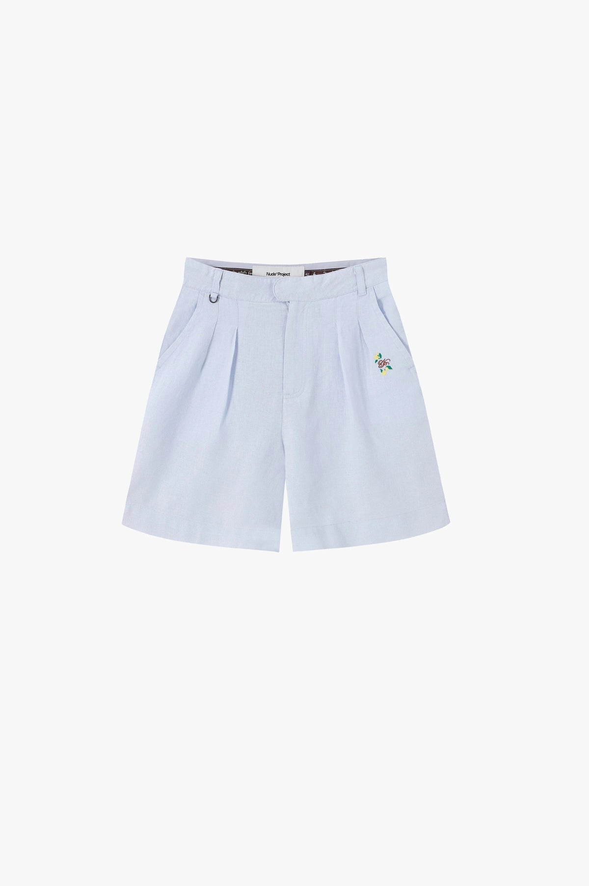 Kimchi Linen Shorts Baby Blue