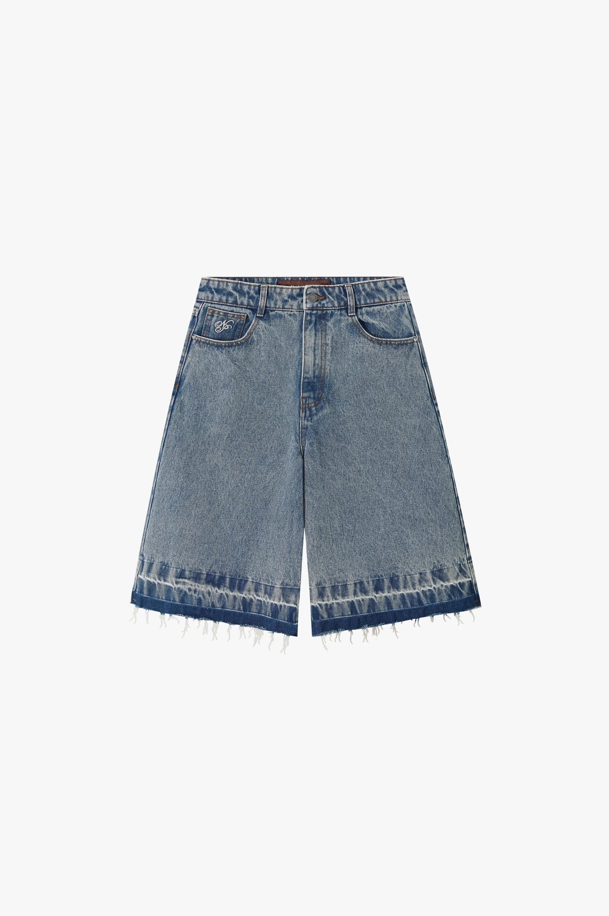 Old Baggy Denim Shorts Medium Blue