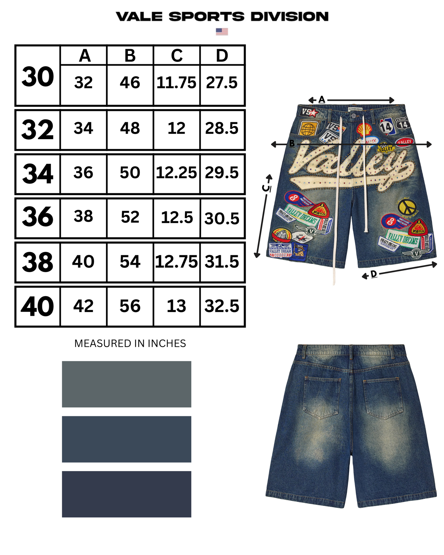 1980S JORTS - Vale Forever