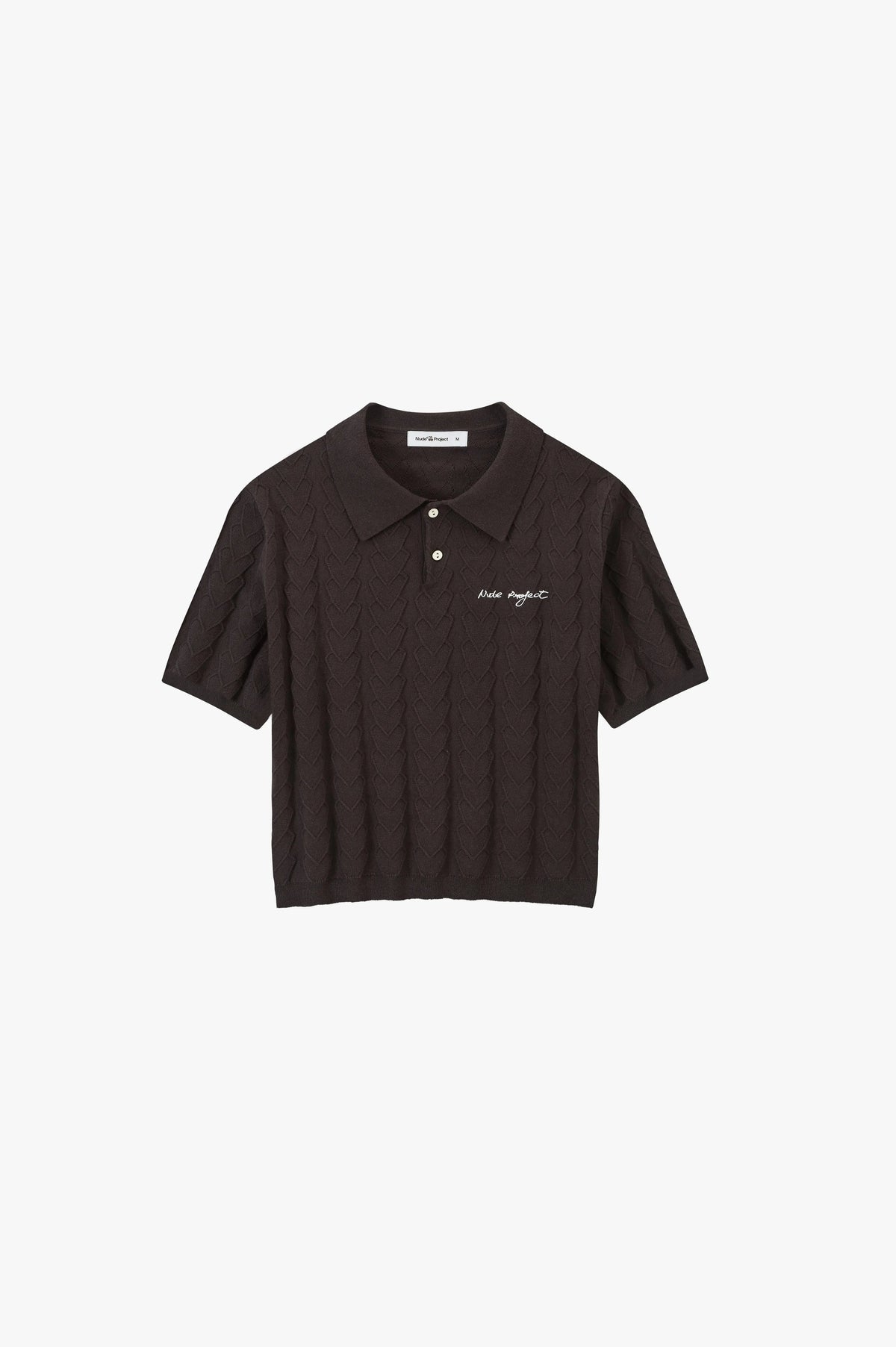 Cora Knit Polo Brown