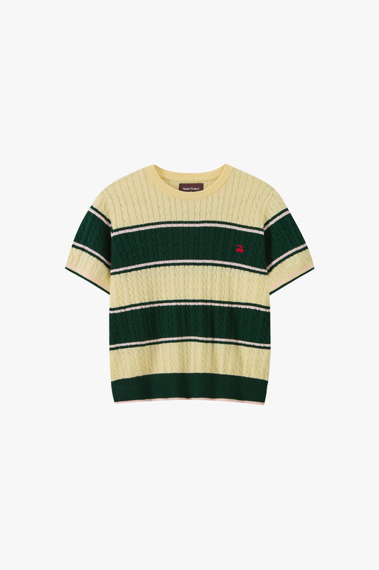 Costa Knit Tee Green