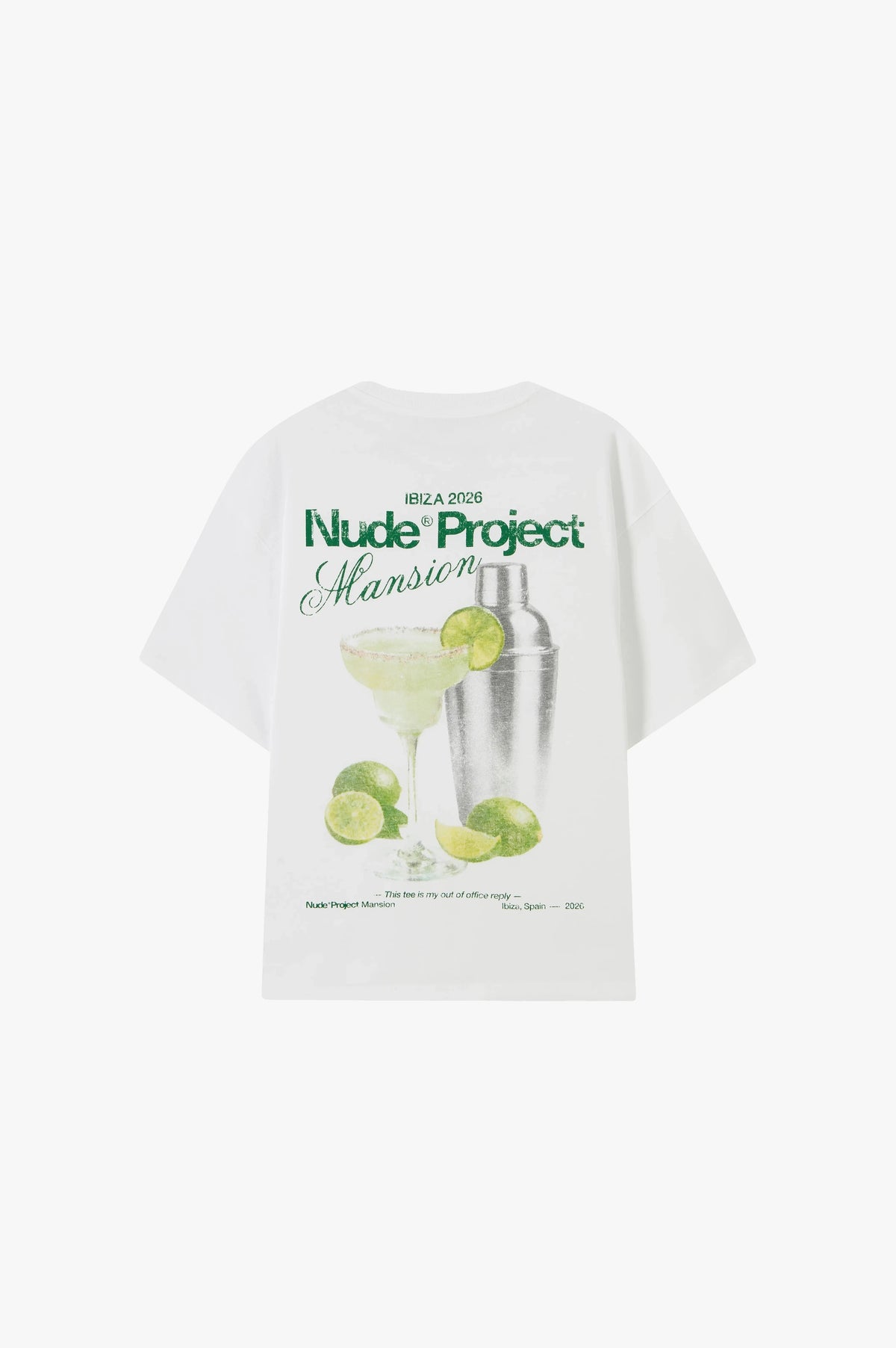 Cocktail Tee White