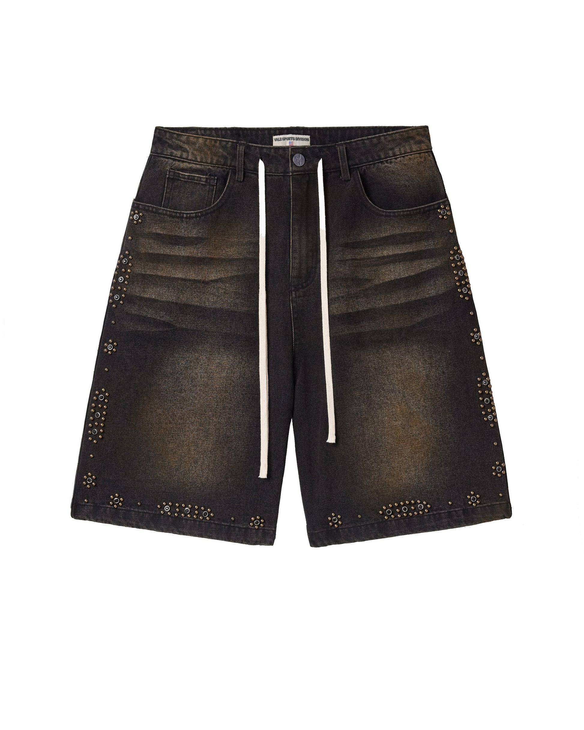 FORGED BLACK JORTS - Vale Forever