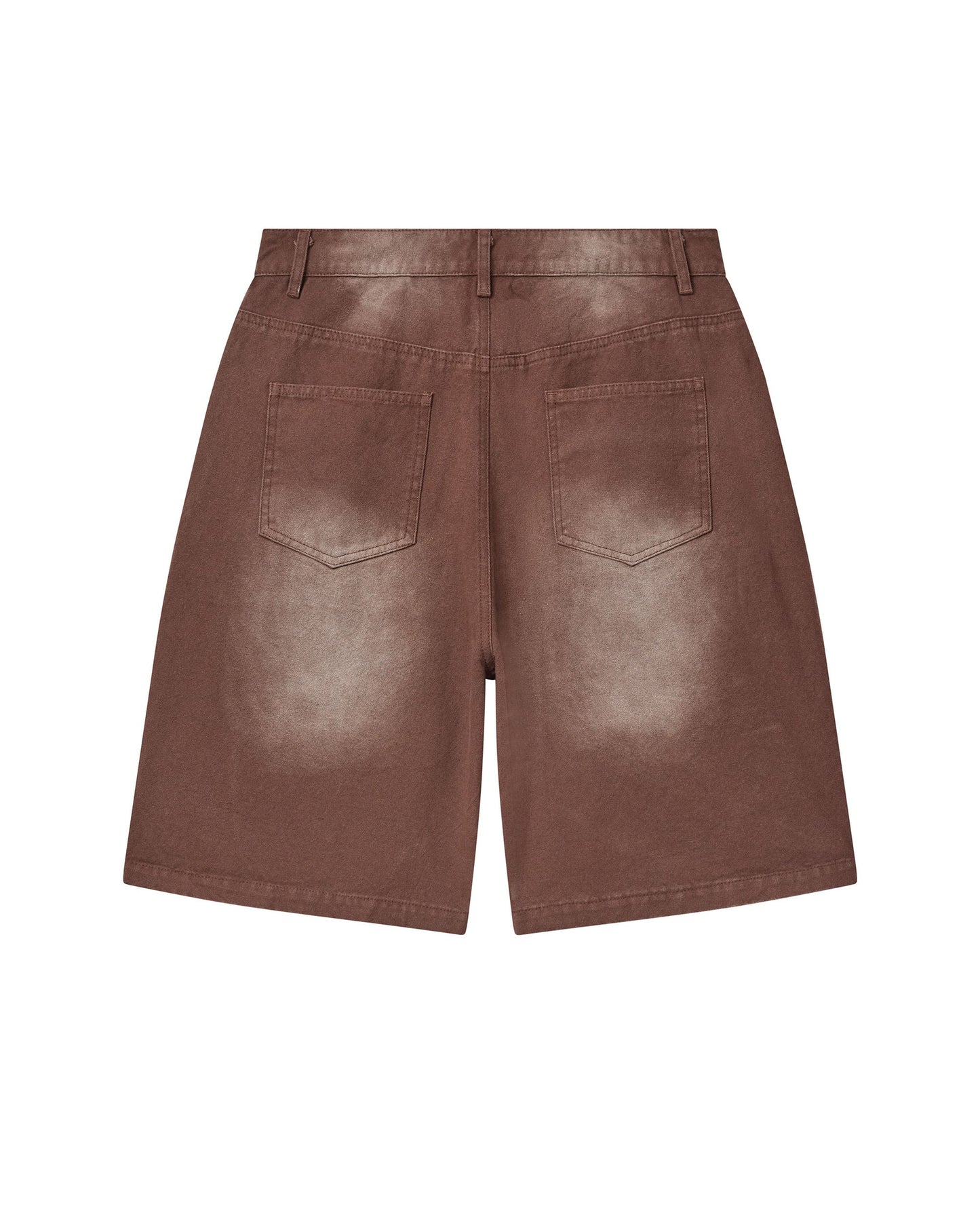 BROWN 1980S JORTS - Vale Forever