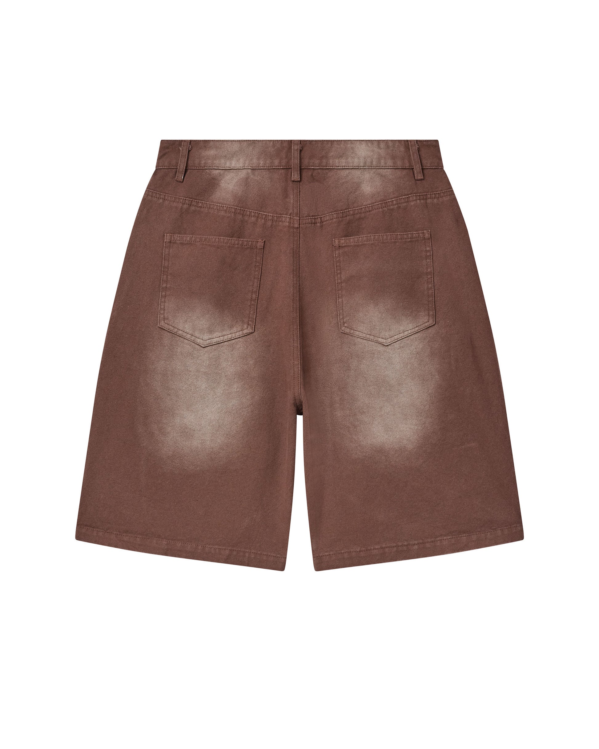 BROWN 1980S JORTS - Vale Forever