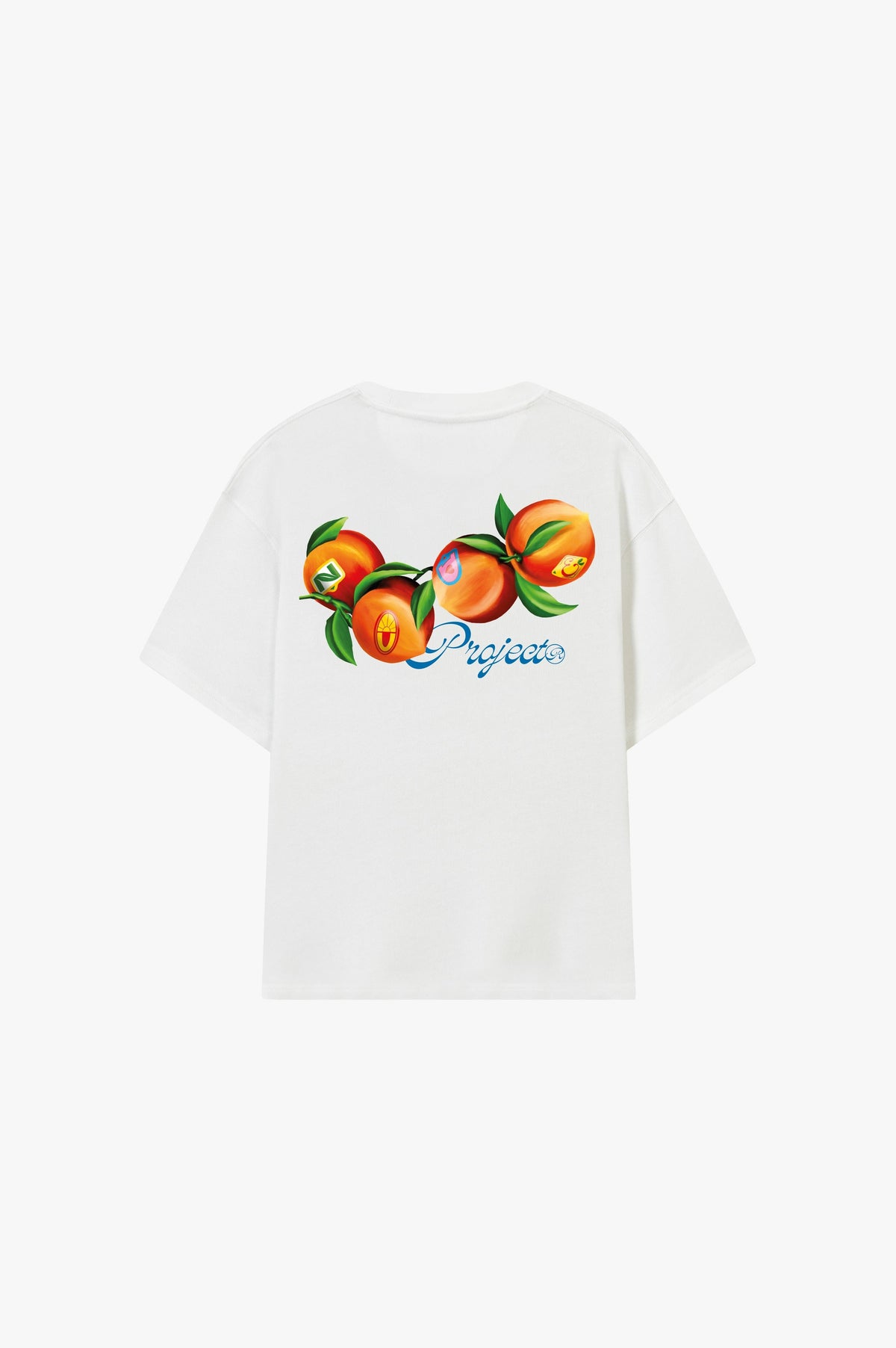 Camiseta Peach Blanca