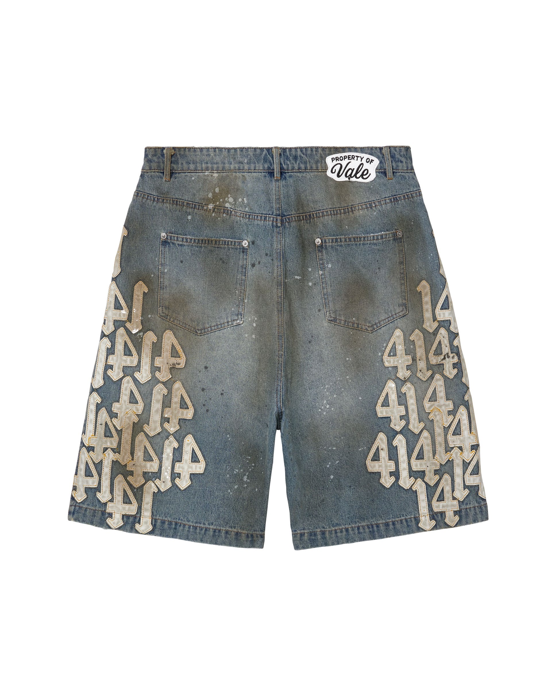 WHITE CHARM JORTS - Vale Forever
