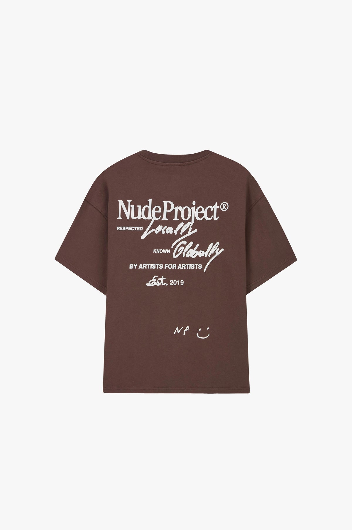 Global Soon Tee Brown