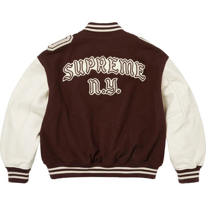 Captains Varsity Jacket — Brown