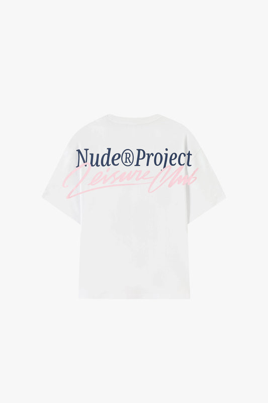 Leisure Club Tee White