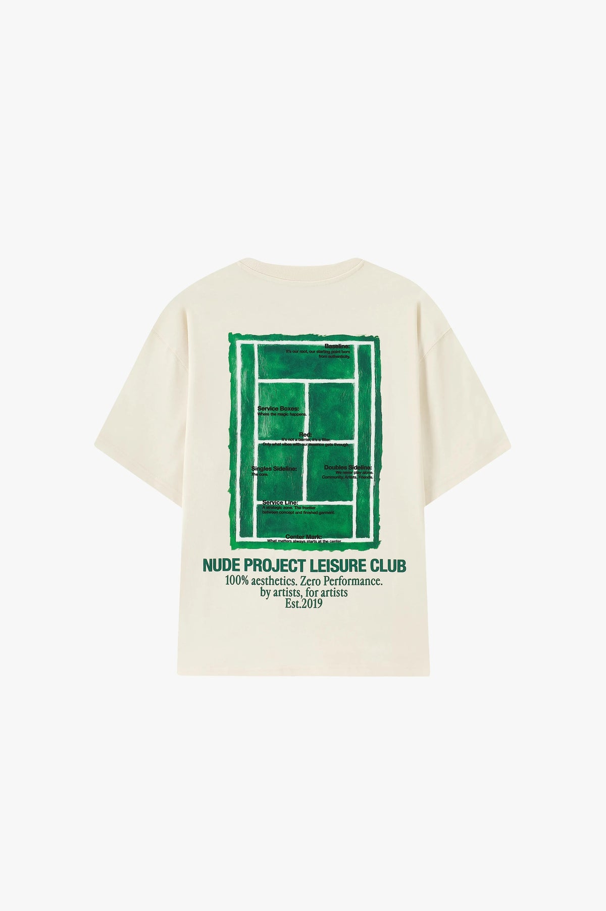 Court Tee Ivory