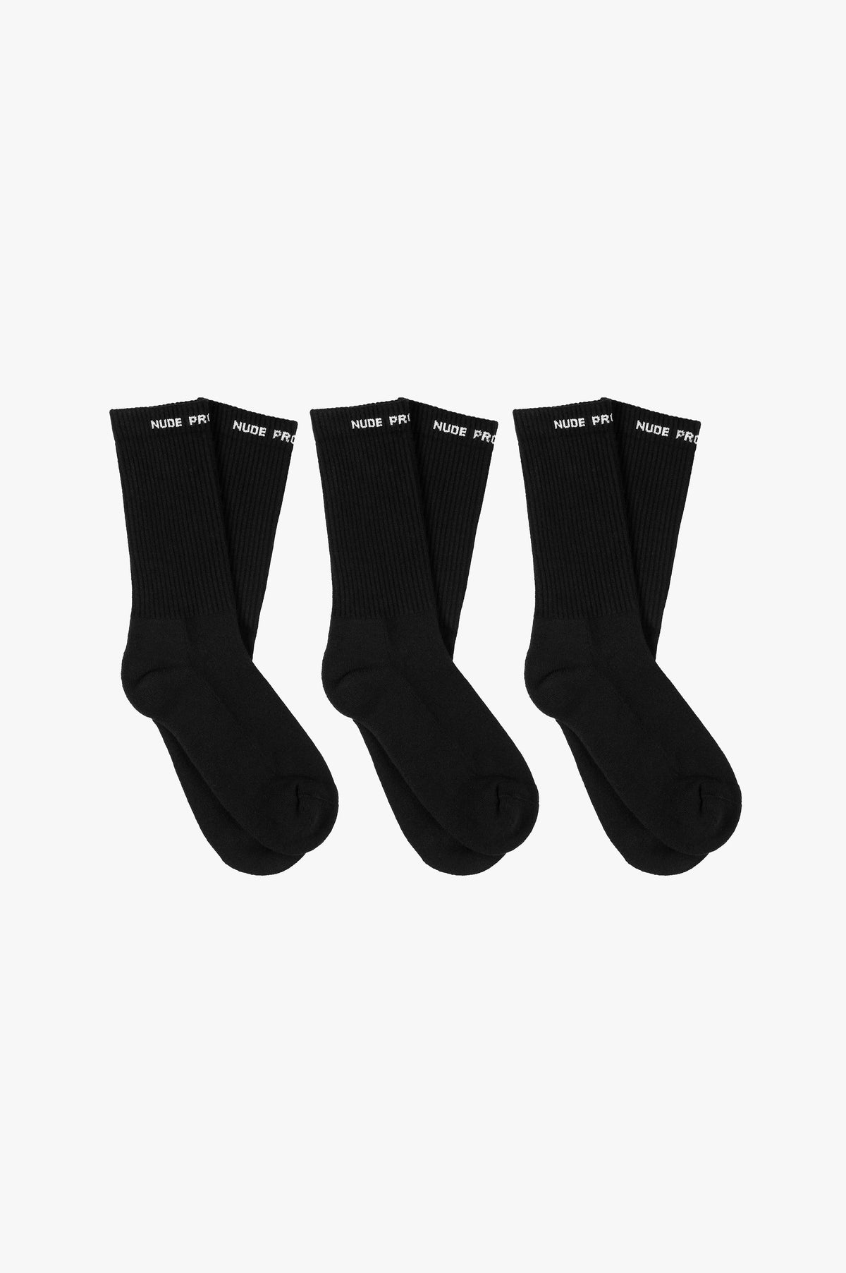 Calcetines Allday Negro 3Xpack