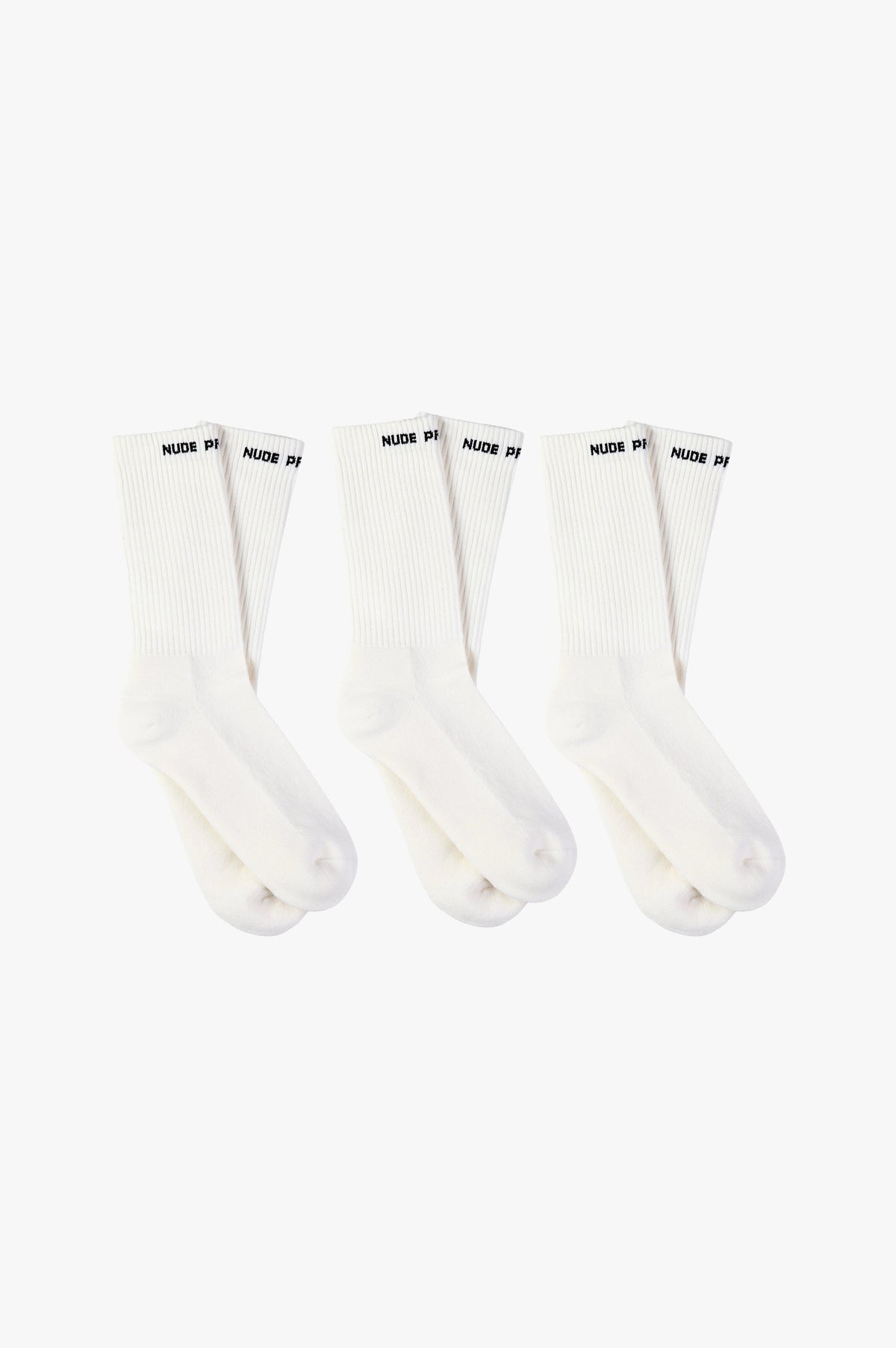 All day Socks White 3xPack