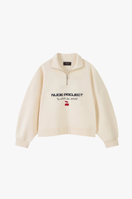 Sport Quarter-Zip Marshmallow