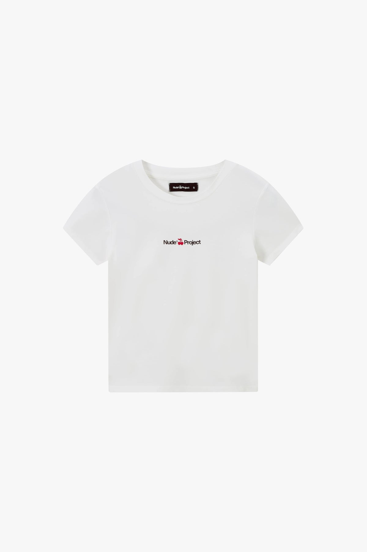 Logo Tee White