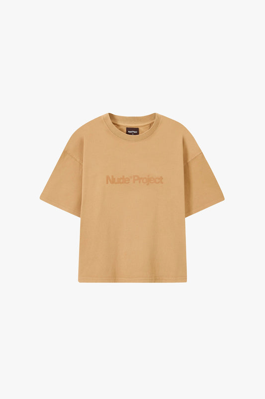Box Logo Tee Brown