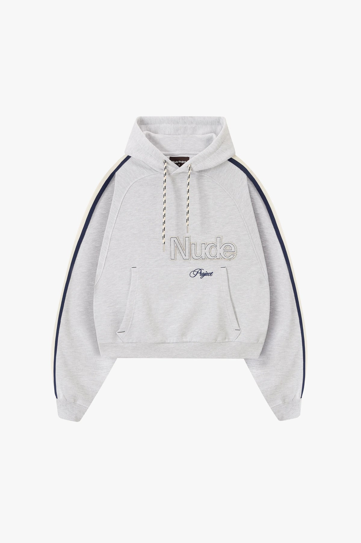 Biggie Hoodie Grey Melange