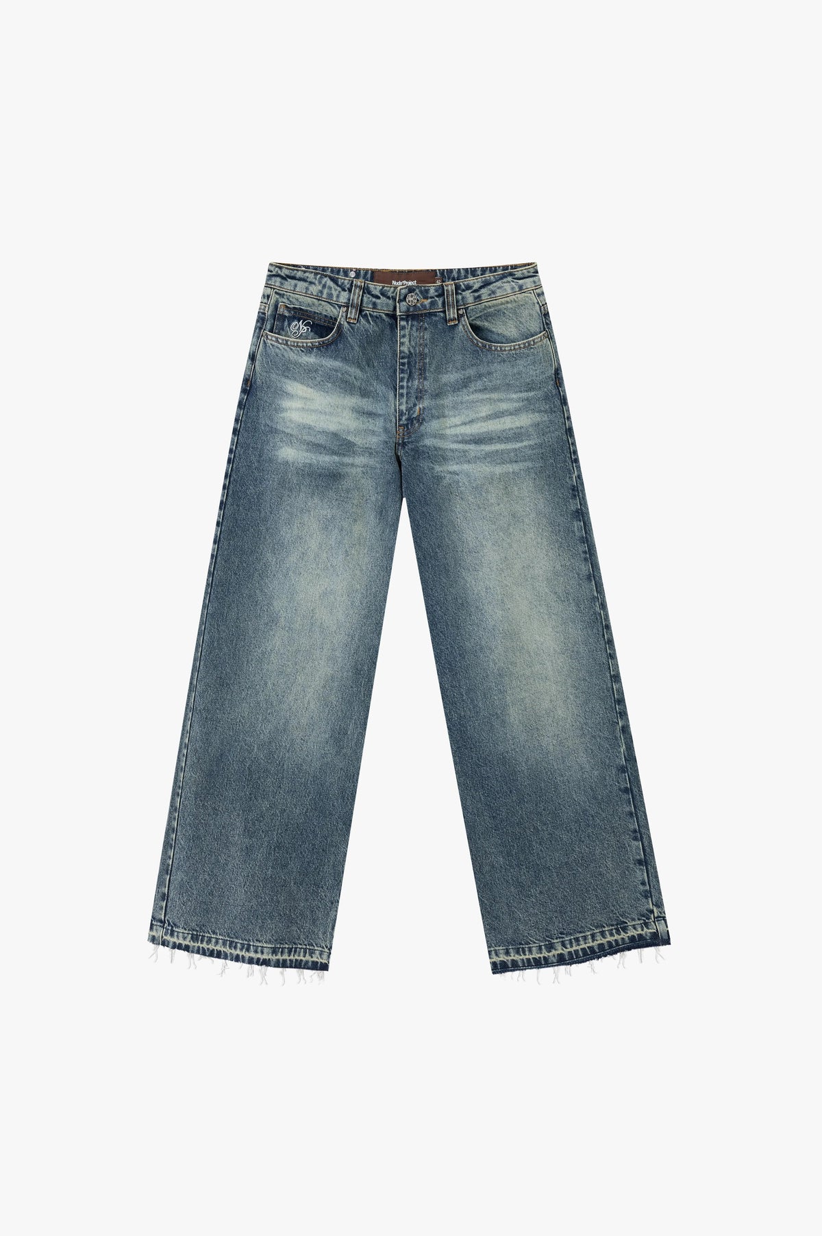 Old Baggy Jeans Acid Dirty Wash