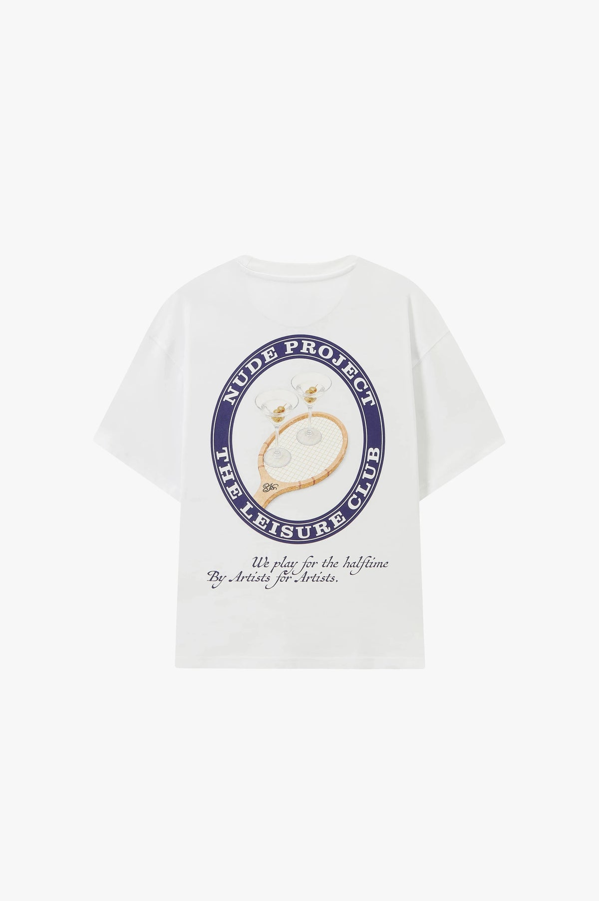 I Need A Break Tee White