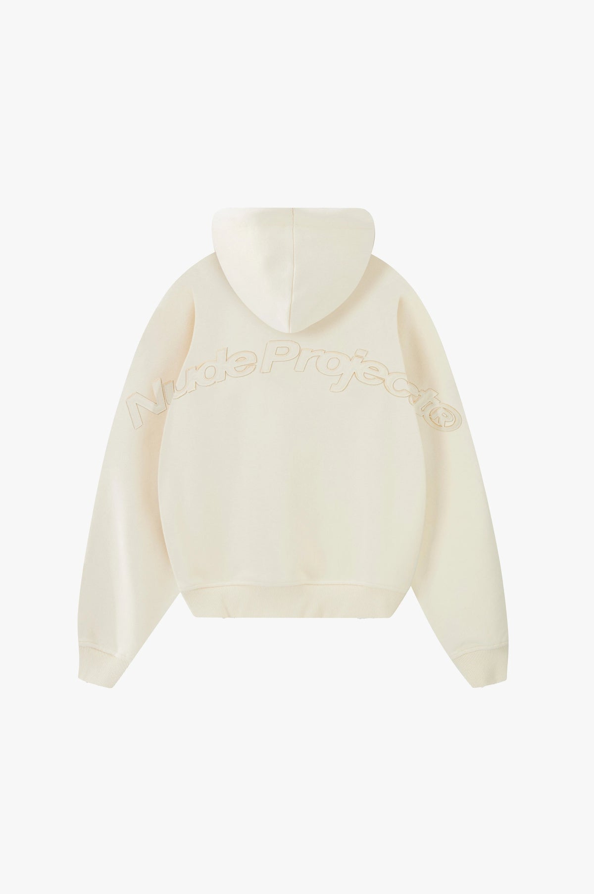 Marble Hoodie Marshmallow