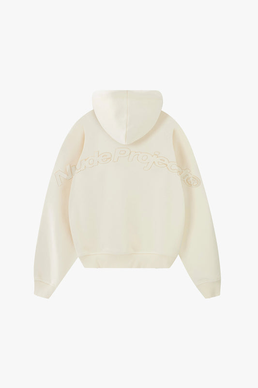 Marble Hoodie Marshmallow