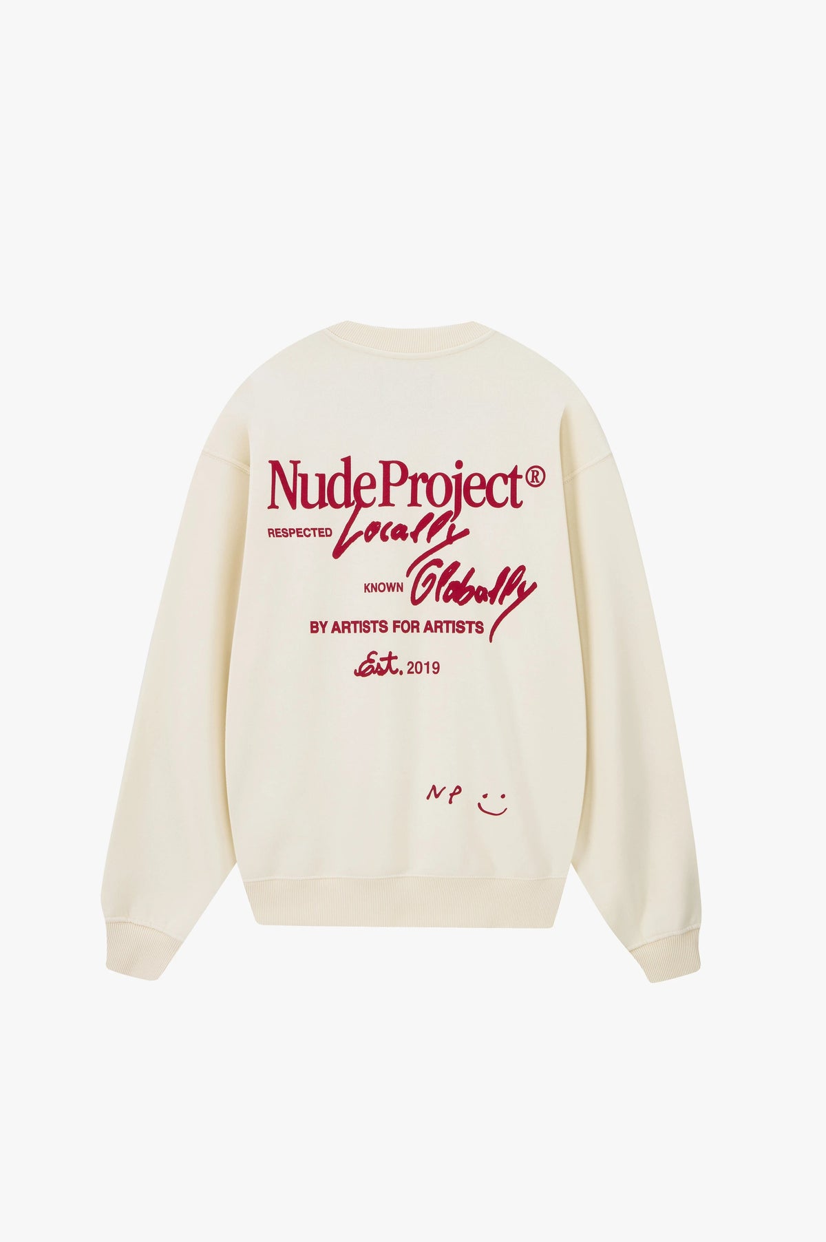 Global Soon Sweatshirt Marshmallow