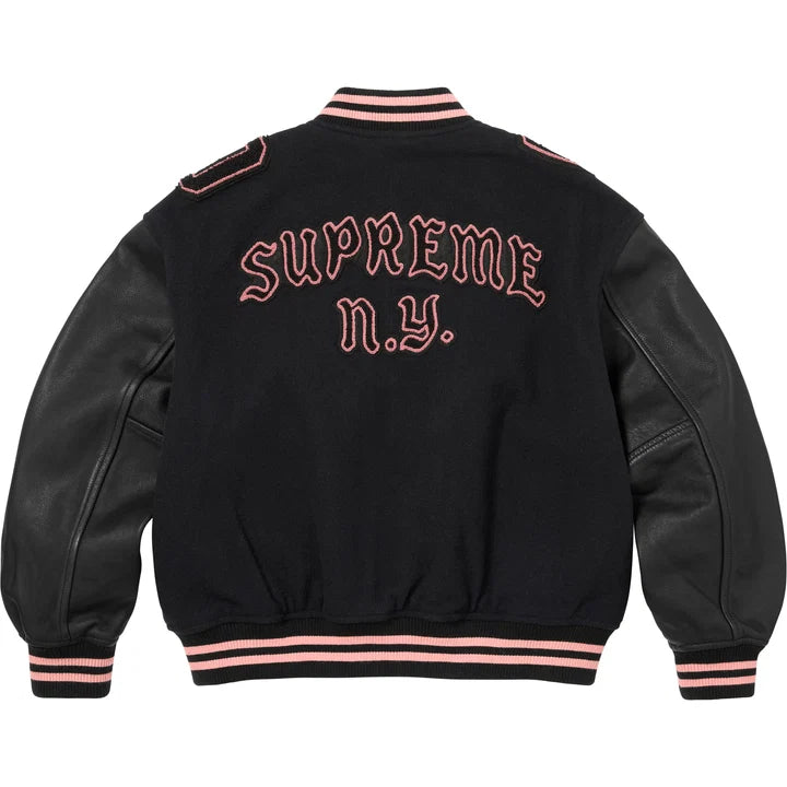 Captains Varsity Jacket — Black